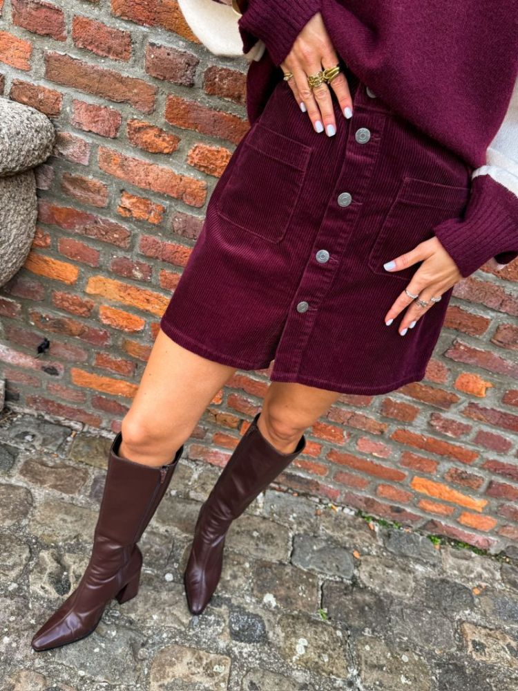 JDYSHIRAZ CORDUROY SKIRT PNT N 177912 Fig