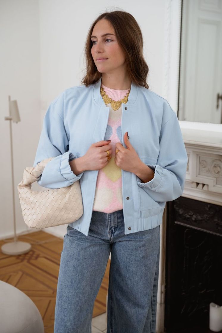 PCANNIE BOMBER NOOS BC 187578 Cashmere