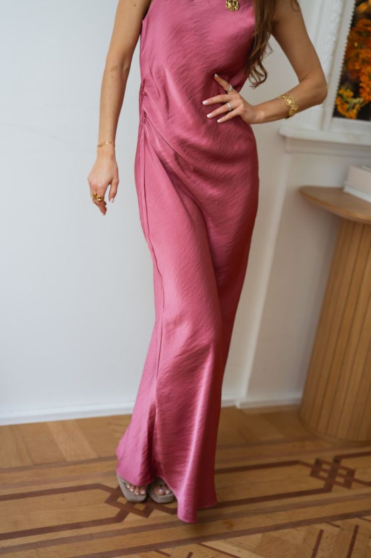 JDYCORDELIA FITTED LONG DRESS 228976 Rose Win