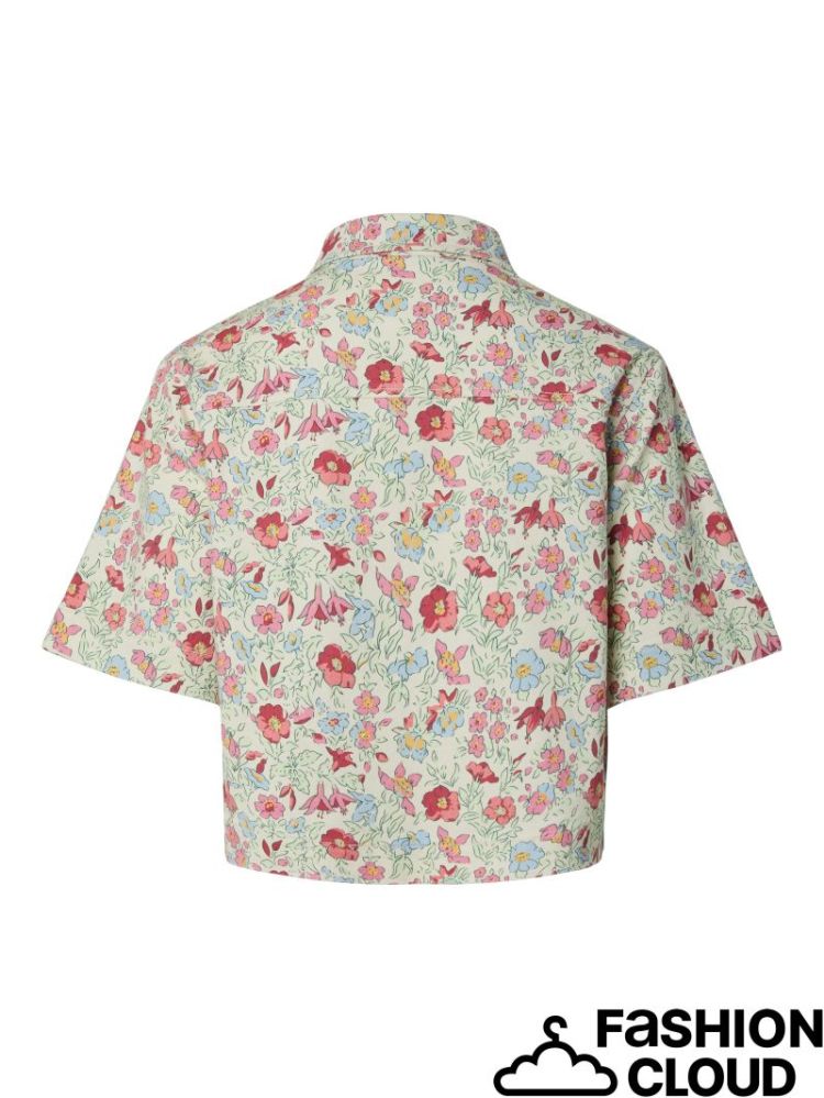 PCSALUME SS DENIM SHIRT 245215005 Birch