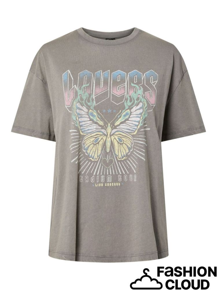 PCGENE SS PRINTED WASHED T-SHI 294399002 Decem