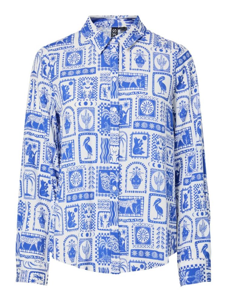PCSAYLOR LS SHIRT WVN FC BC 245215002 Birch
