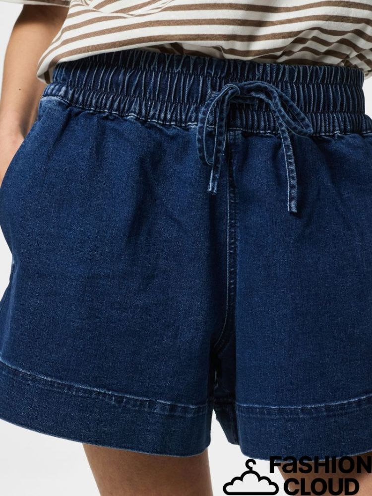 PCBILLO HW PULL UP SHORTS DNM 184060 Dark Blu
