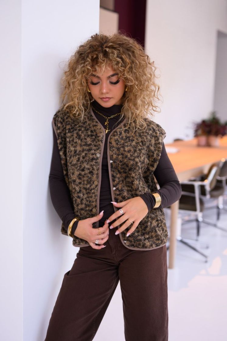 PCKATTY TEDDY VEST NOOS BC 236935001 Tanni