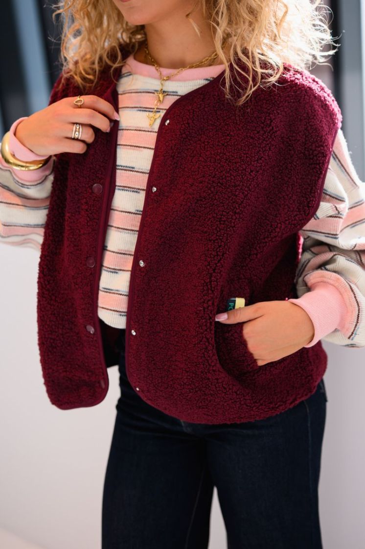 PCKATTY TEDDY VEST NOOS BC 188938 Tawny Po