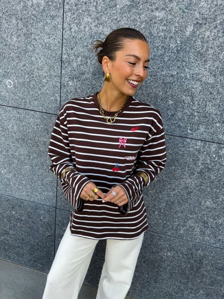 PCSADIE LS EMB TEE JRS 276535002 Chico