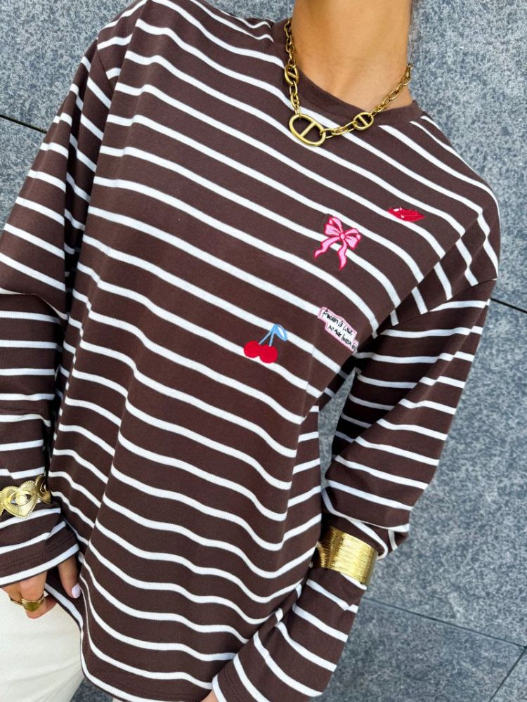PCSADIE LS EMB TEE JRS 276535002 Chico