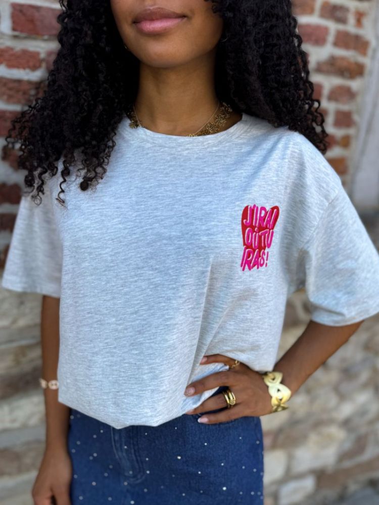 PCSALLY SS O-NECK T-SHIRT JSR 179273007 Light