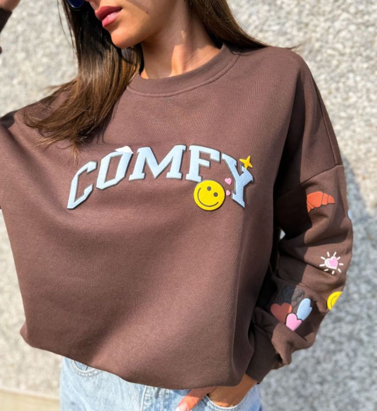 PCDINNA LS OVERSIZED SWEAT D2D 302664005 Hot F