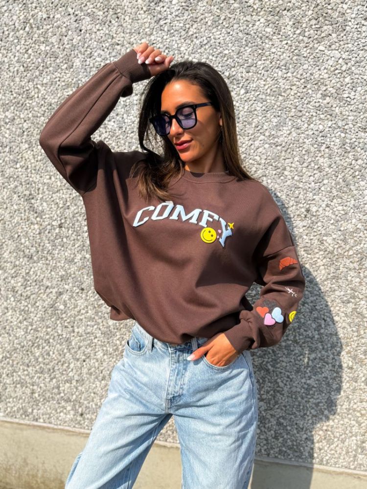 PCDINNA LS OVERSIZED SWEAT D2D 302664005 Hot F