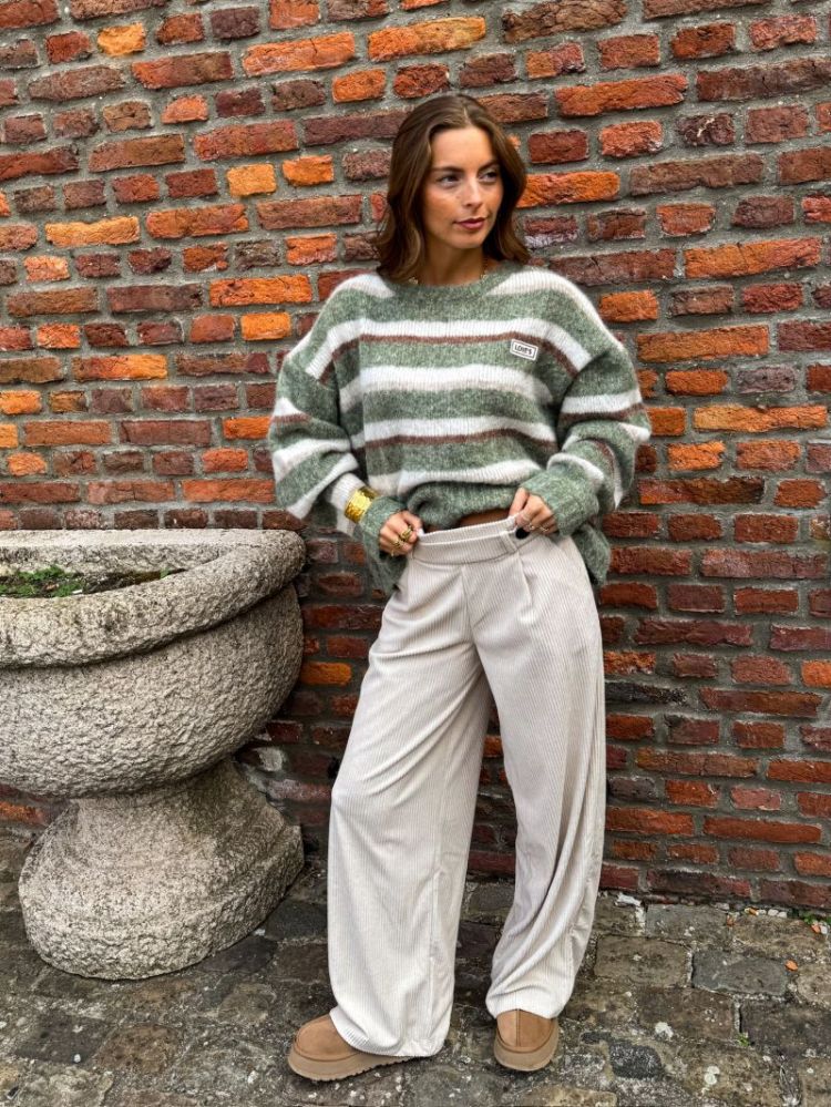 JDYGEGGO CORD PANT JRS NOOS 189959 Pumice S