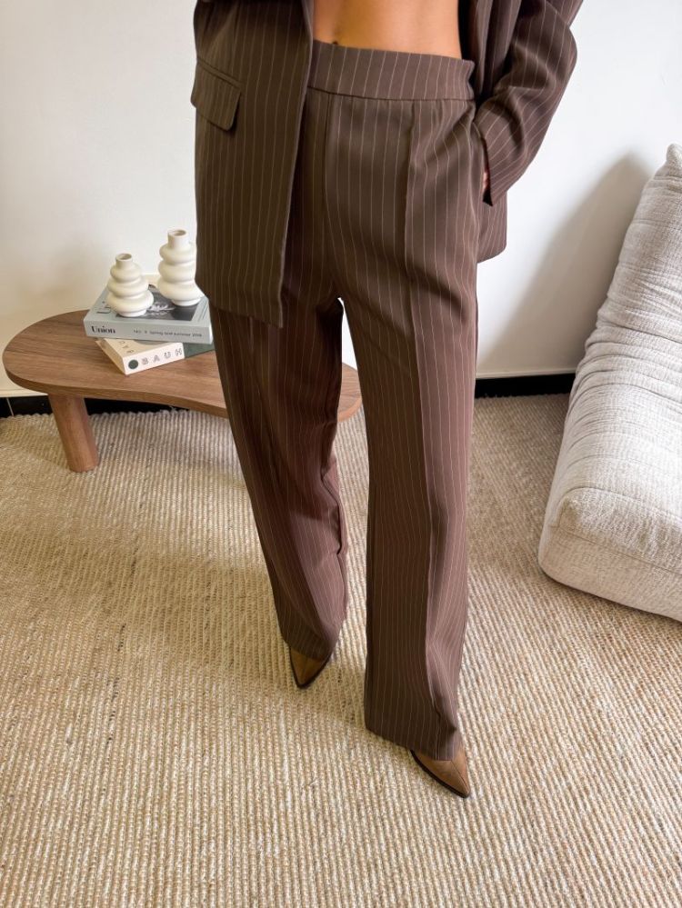 PCBOZZY HW WIDE STRIPED PANT N 302664001 Hot F