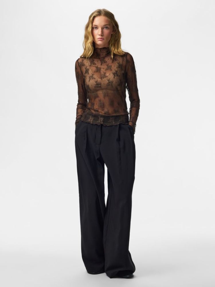 PCVIO LS MESH TOP JRS BC 302664 Hot Fudg