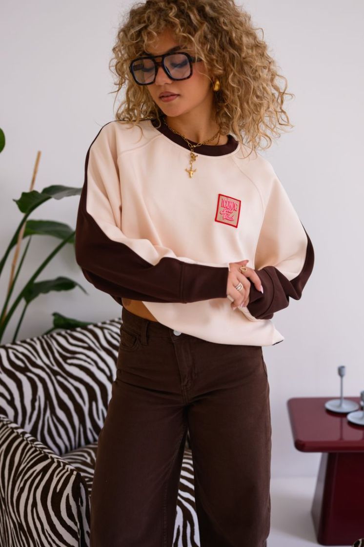  BEIGE/CHOCO
