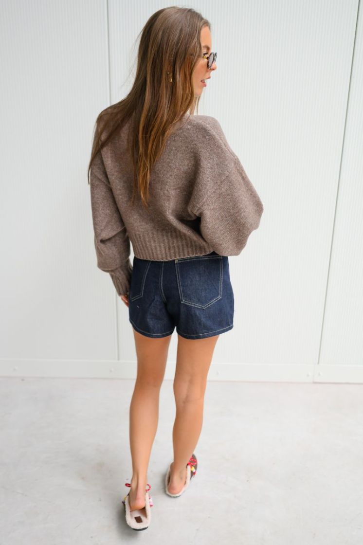 JDYSANSA REG SKORT DNM DBD NOO 177938 Dark Blu